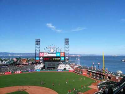 Oracle park section VR307