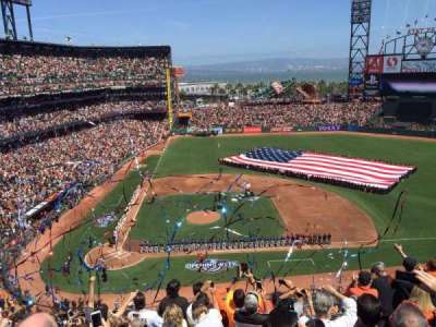 Oracle park section VR310