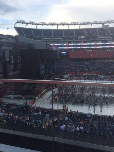 Gillette Stadium section CL12