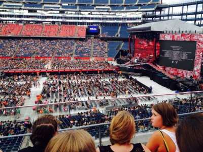 Gillette Stadium section CL29