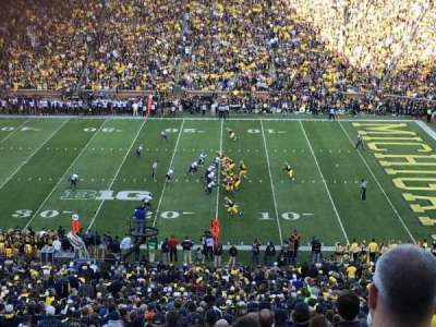 Michigan Stadium section 21