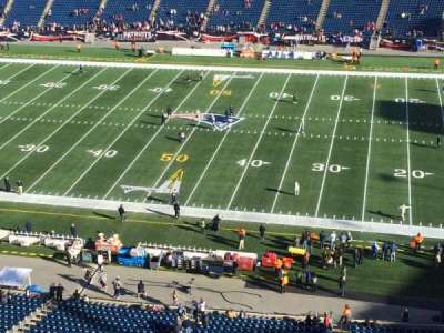 Gillette Stadium section 330