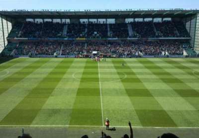 Easter Road Stadium section East 41