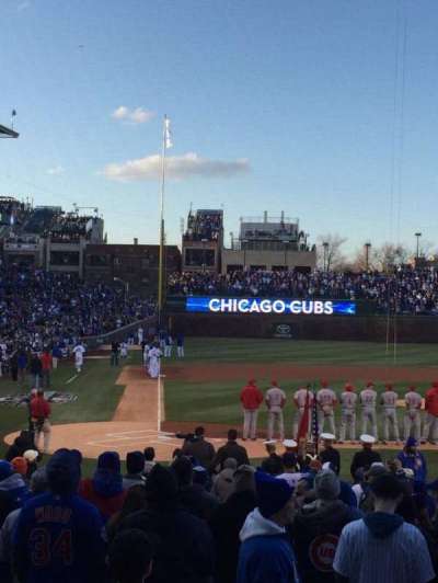 Wrigley Field section 121