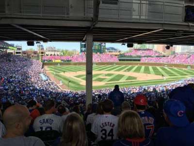 Wrigley Field section 218