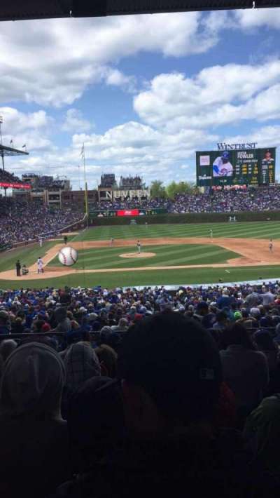 Wrigley Field section 222
