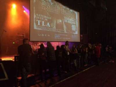 The TLA section Lower bar