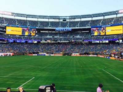 MetLife Stadium section 124