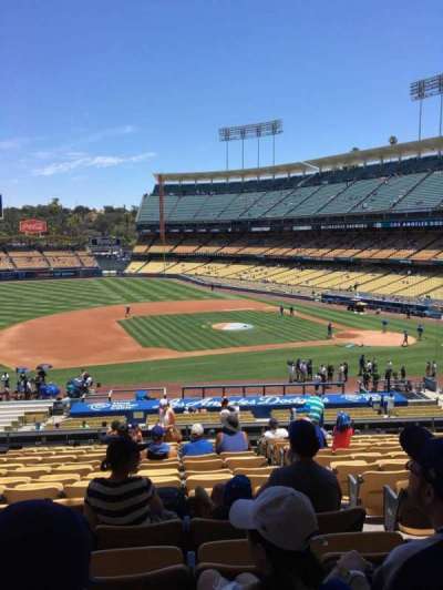 dodger stadium section 135LG