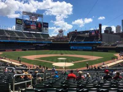 Target Field section 114