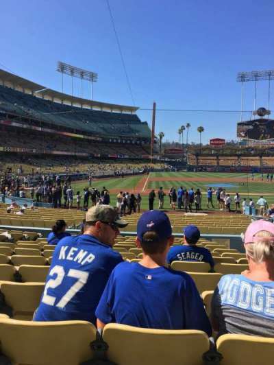 dodger stadium section 10FD