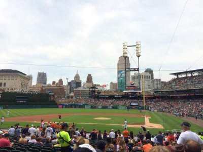 COMERICA PARK section 131