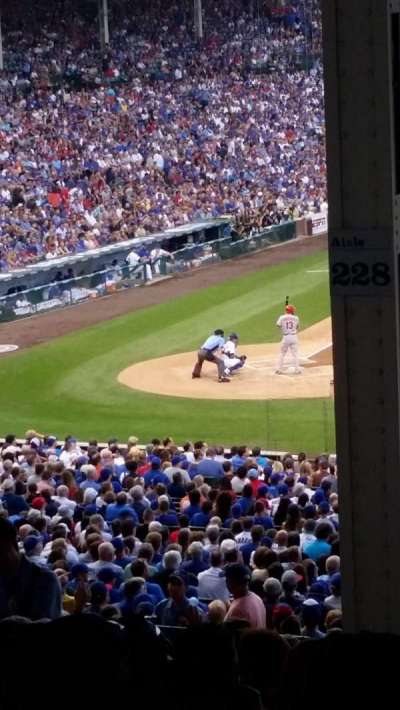 Wrigley Field section 223