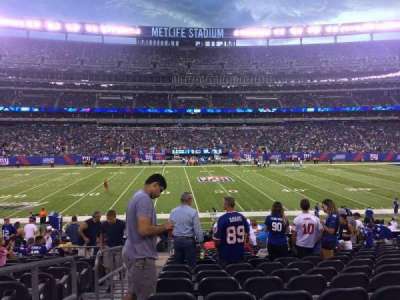 MetLife Stadium section 113