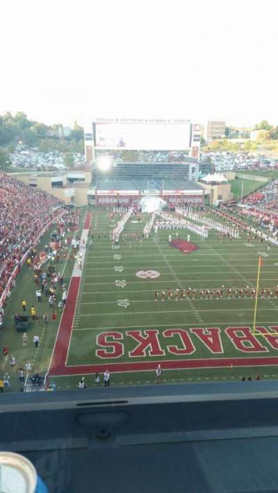 Razorback Stadium section 484