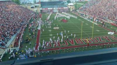 Razorback Stadium section 484