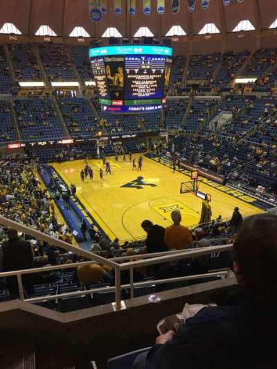 WVU Coliseum section 223