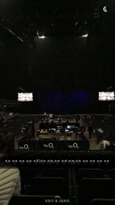The O2, london section 107