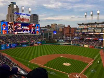 Progressive Field section 456