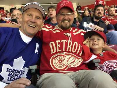 Joe Louis Arena section Last Game At The Joe