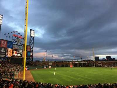 Oracle park section 129
