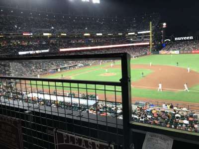Oracle park section 205