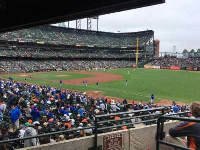Oracle park section 152