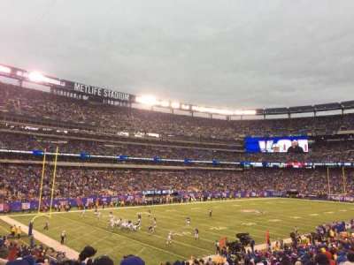 MetLife Stadium section 121
