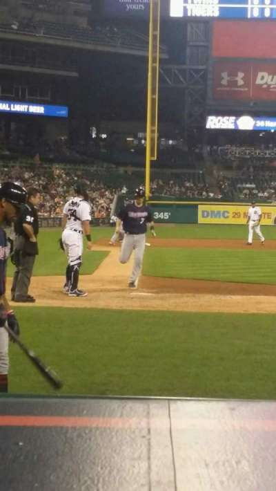 COMERICA PARK section 124
