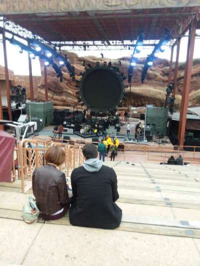 Red Rocks Amphitheatre section Center Right