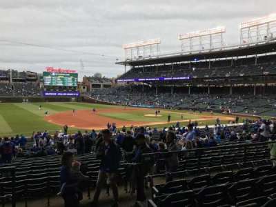 Wrigley Field section 208
