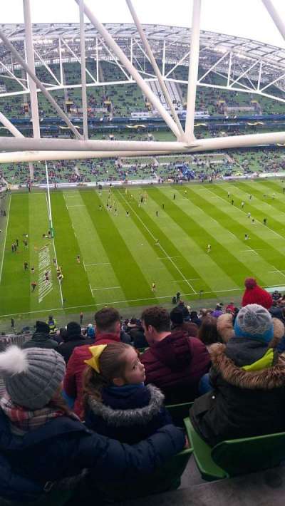 Aviva stadium section 508