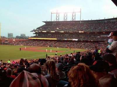 Oracle park section 131