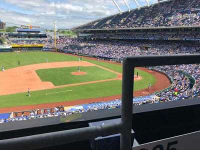 Kauffman Stadium section 305