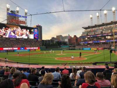 Progressive Field section 155