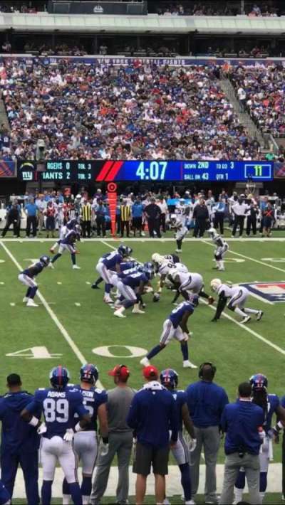 MetLife Stadium section 114