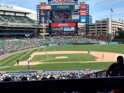 COMERICA PARK section 122