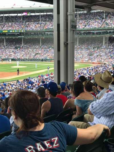 Wrigley Field section 206
