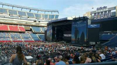 Gillette Stadium section 132