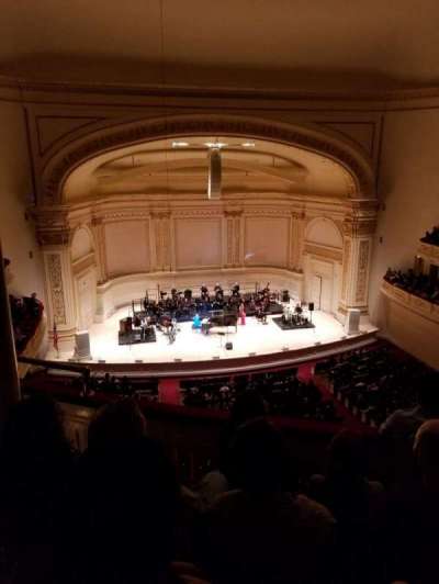 Carnegie Hall section Dress Circle LC