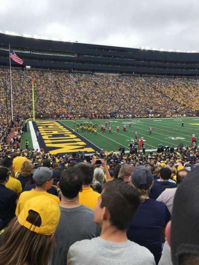 Michigan Stadium section 6