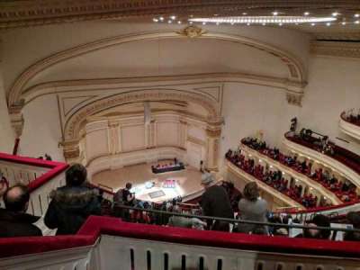 Carnegie Hall section Upper Balcony L