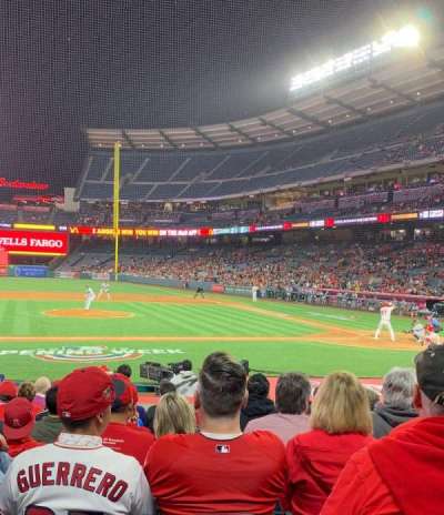 Angel Stadium section 112