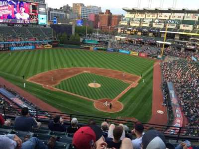 Progressive Field section 558