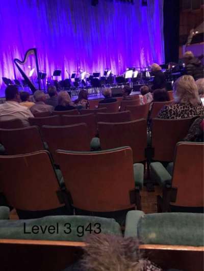 St David's Hall section Stalls
