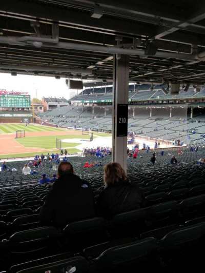 Wrigley Field section 210