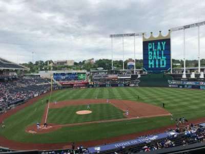 Kauffman Stadium section 313