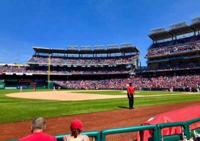 NATIONALS Park section 113