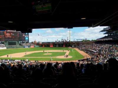 Oracle park section 119