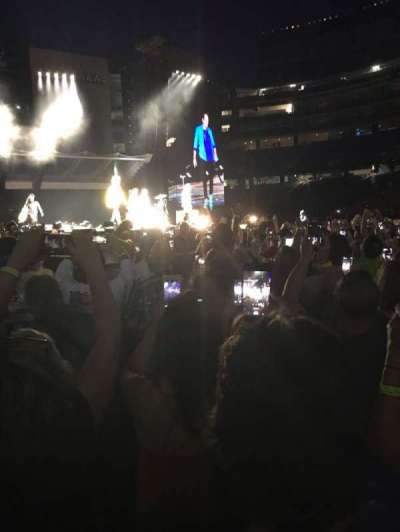 Gillette Stadium section Floor A3